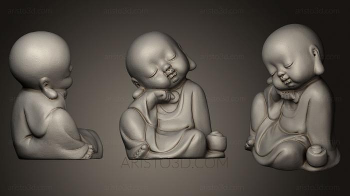 Buddha figurines (STKBD_0053) 3D model for CNC machine